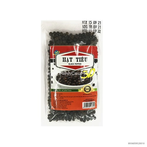 Hạt Tiêu Đen 3D 40g Hạt Tiêu Đen 3D 40g